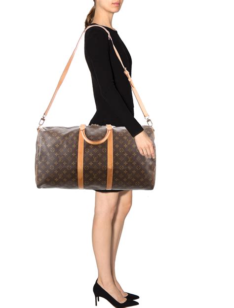 louis vuitton keepall bandouliere monogram.